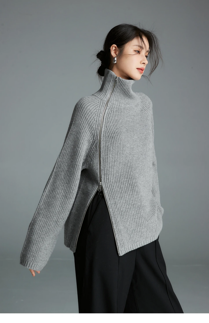 Sasha Oversized Turtleneck Sweater