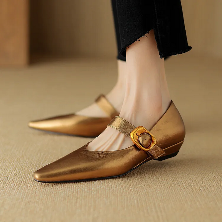 Louise Leather Pumps