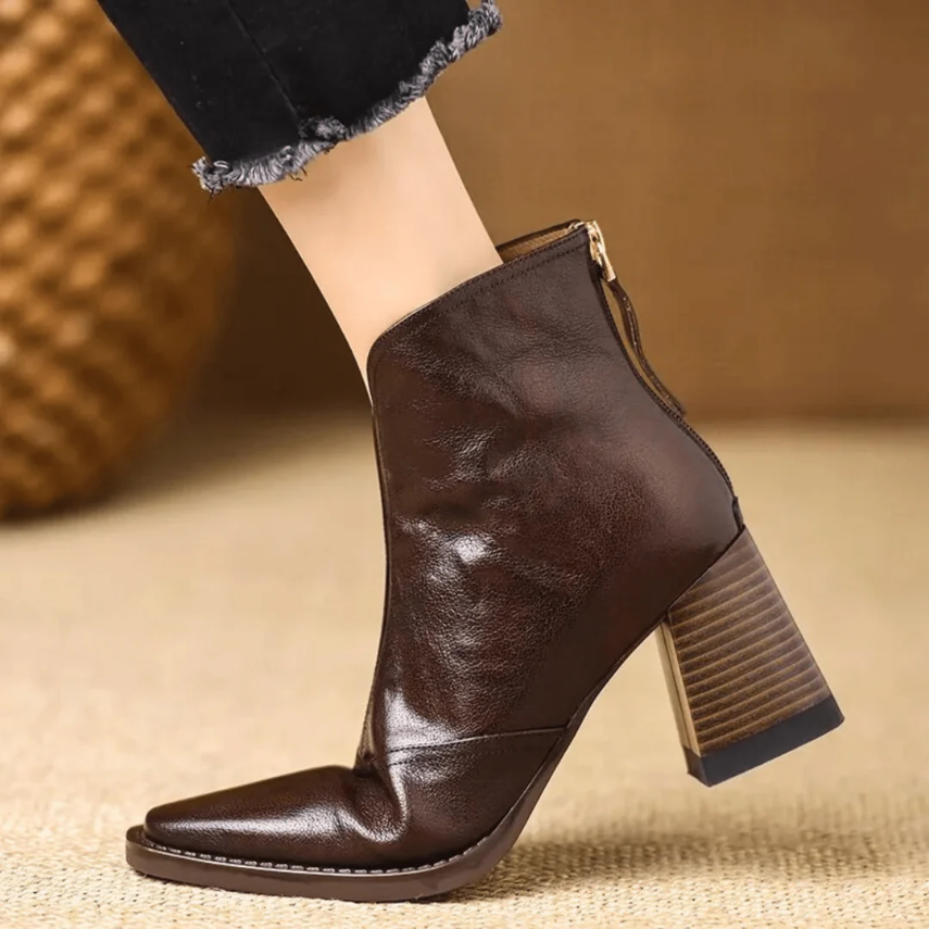 Lavista Leather Ankle Boots