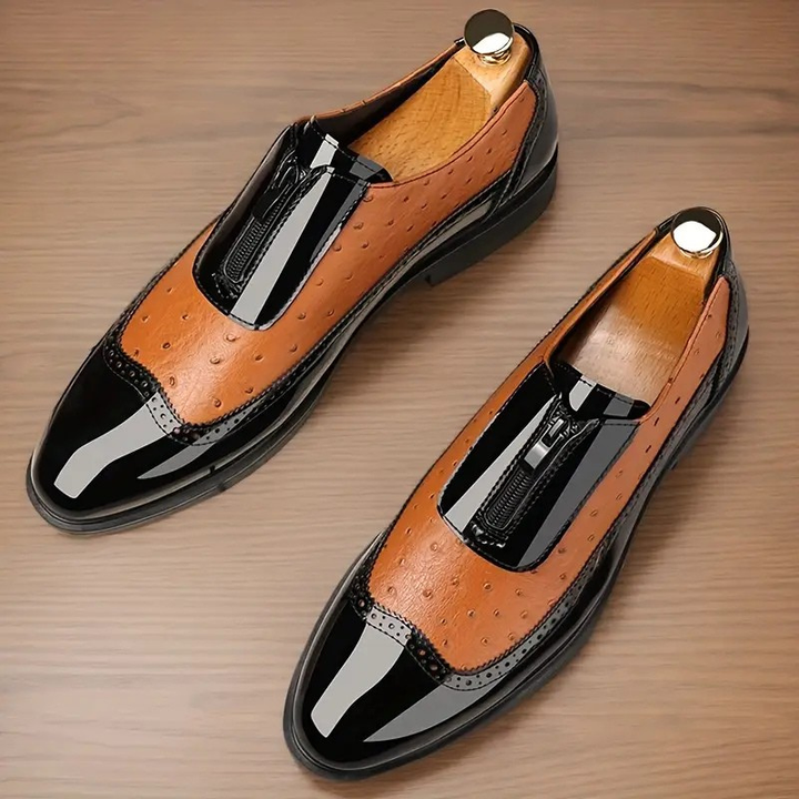 Lusso Ostrich Leather Shoes