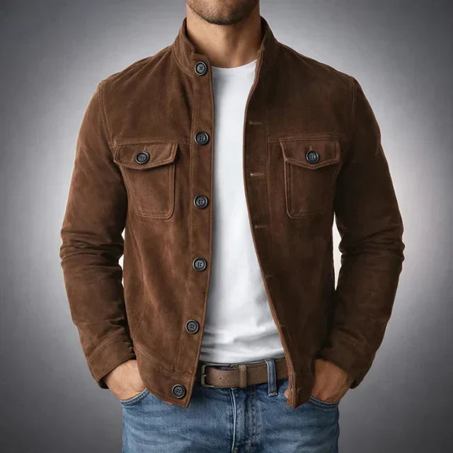 Beckett Structured Collarless Jacket