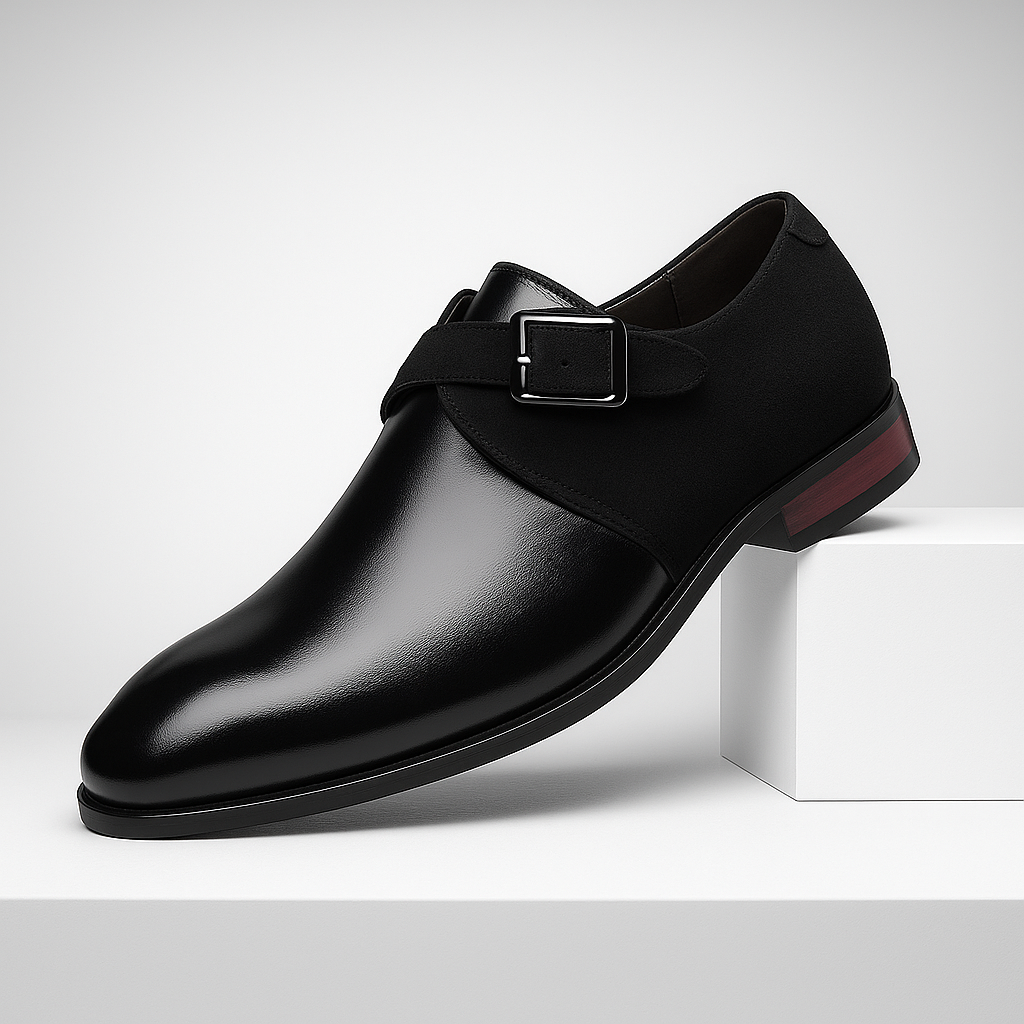 Palmero Leather Buckle Loafers