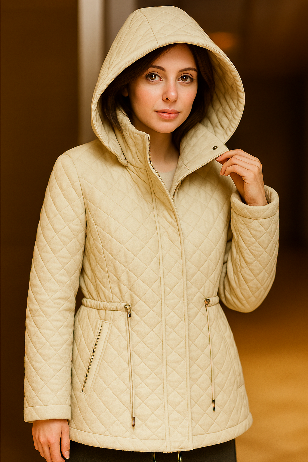 Norwood Quilted Overcoat