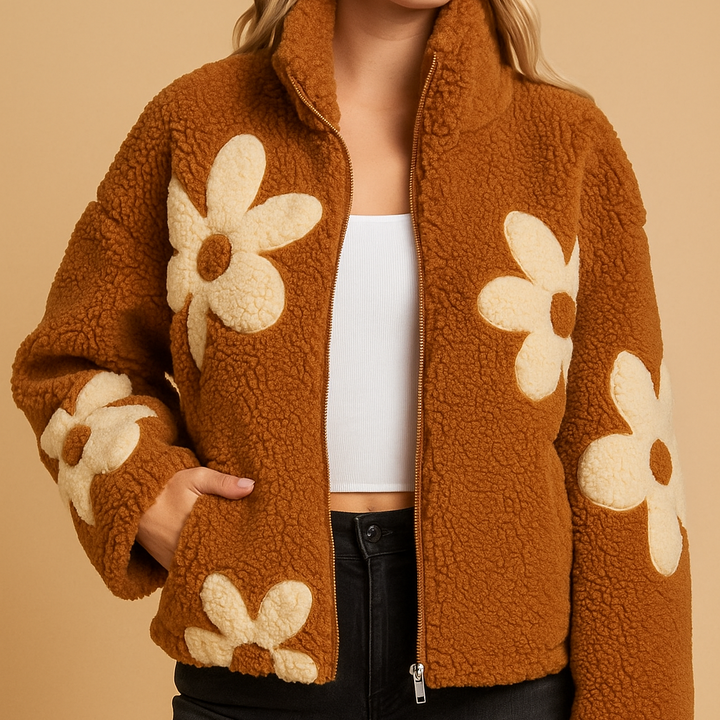 Josefine Floral Fleece Jacket