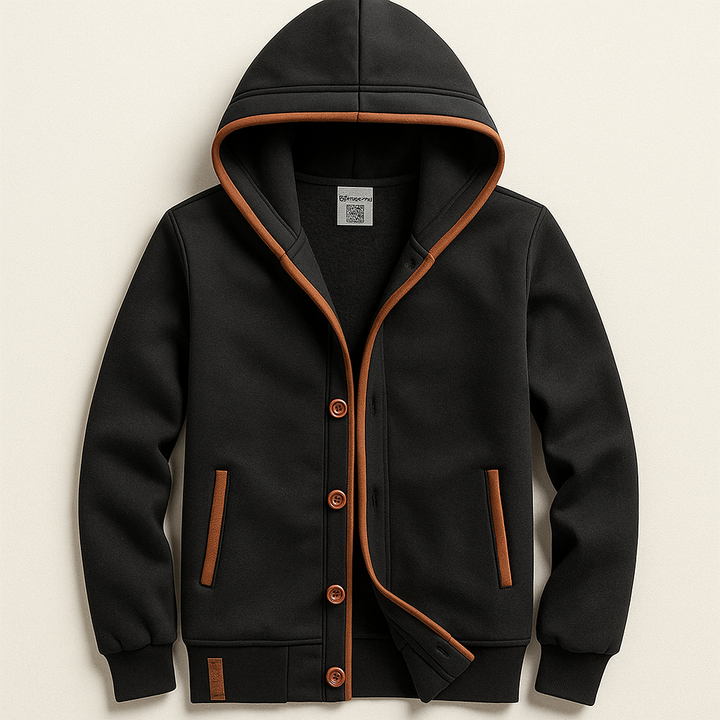 Domenico Fleece Hooded Jacket