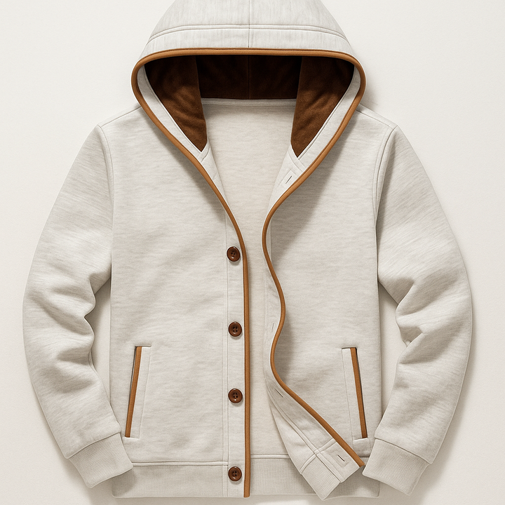 Domenico Fleece Hooded Jacket