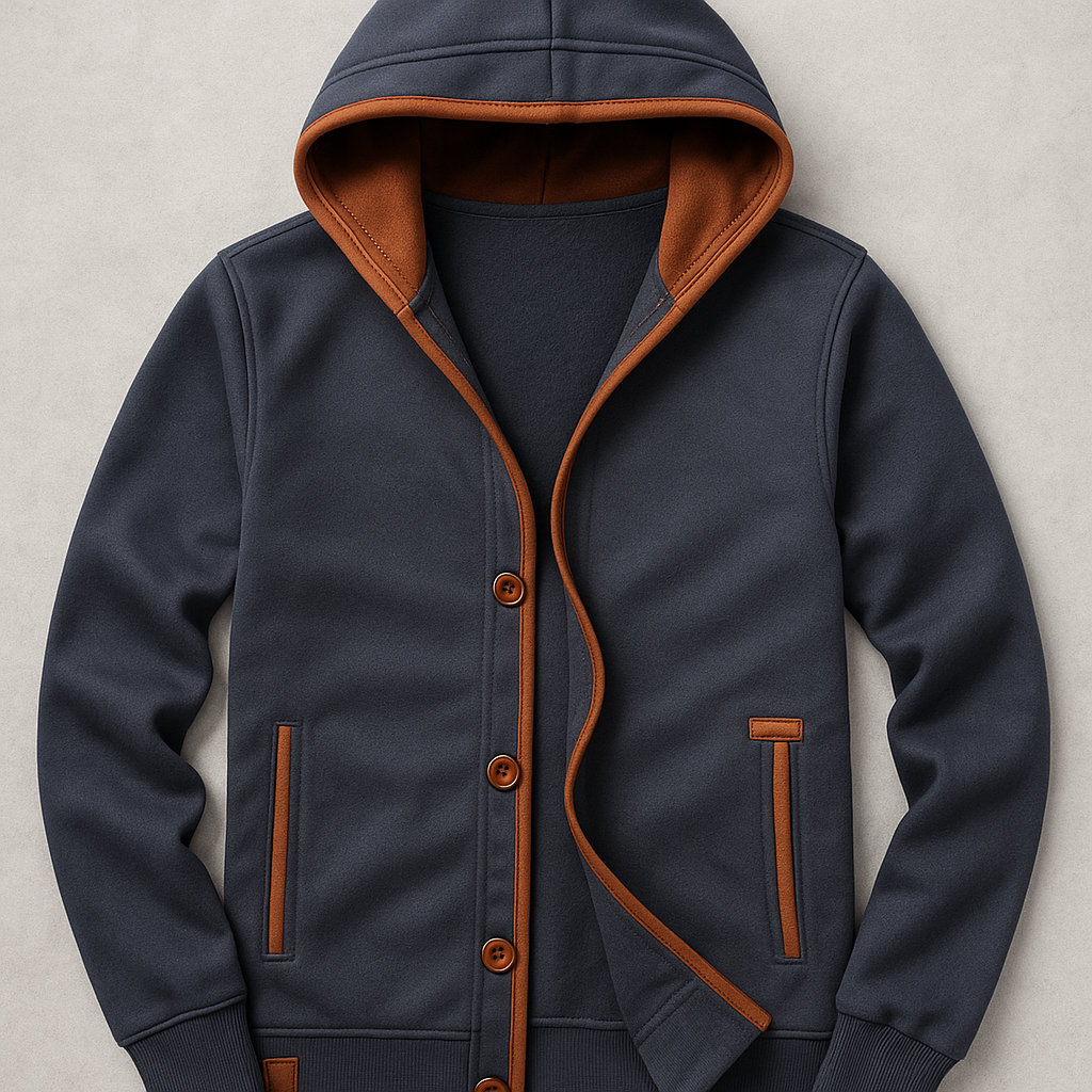 Domenico Fleece Hooded Jacket