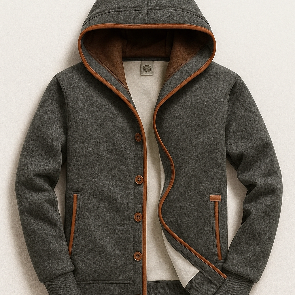 Domenico Fleece Hooded Jacket