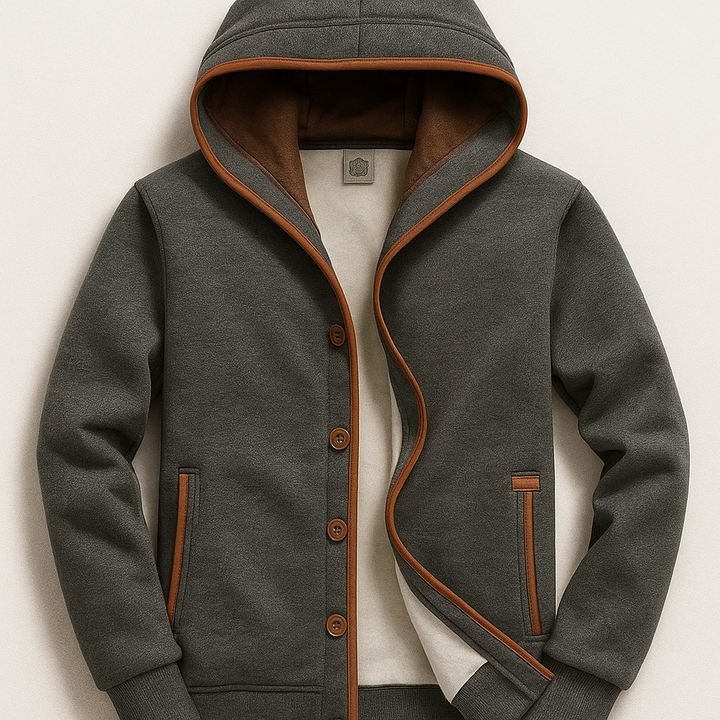 Domenico Fleece Hooded Jacket