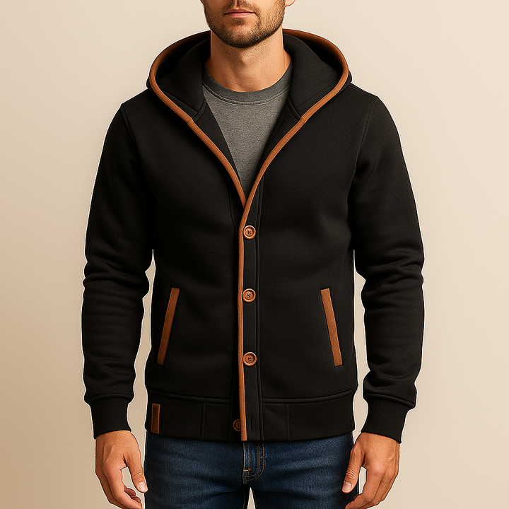 Domenico Fleece Hooded Jacket