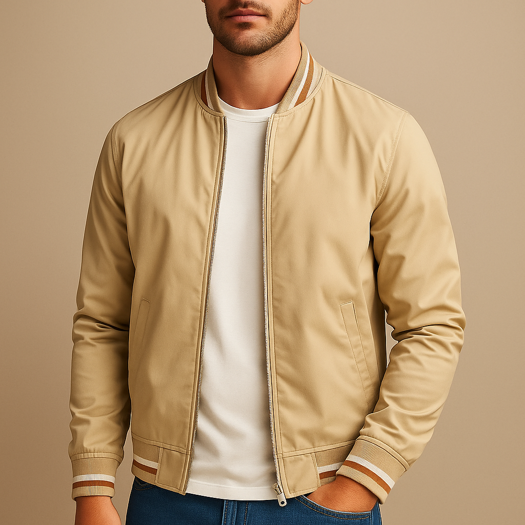 Felix Striped Rib Bomber