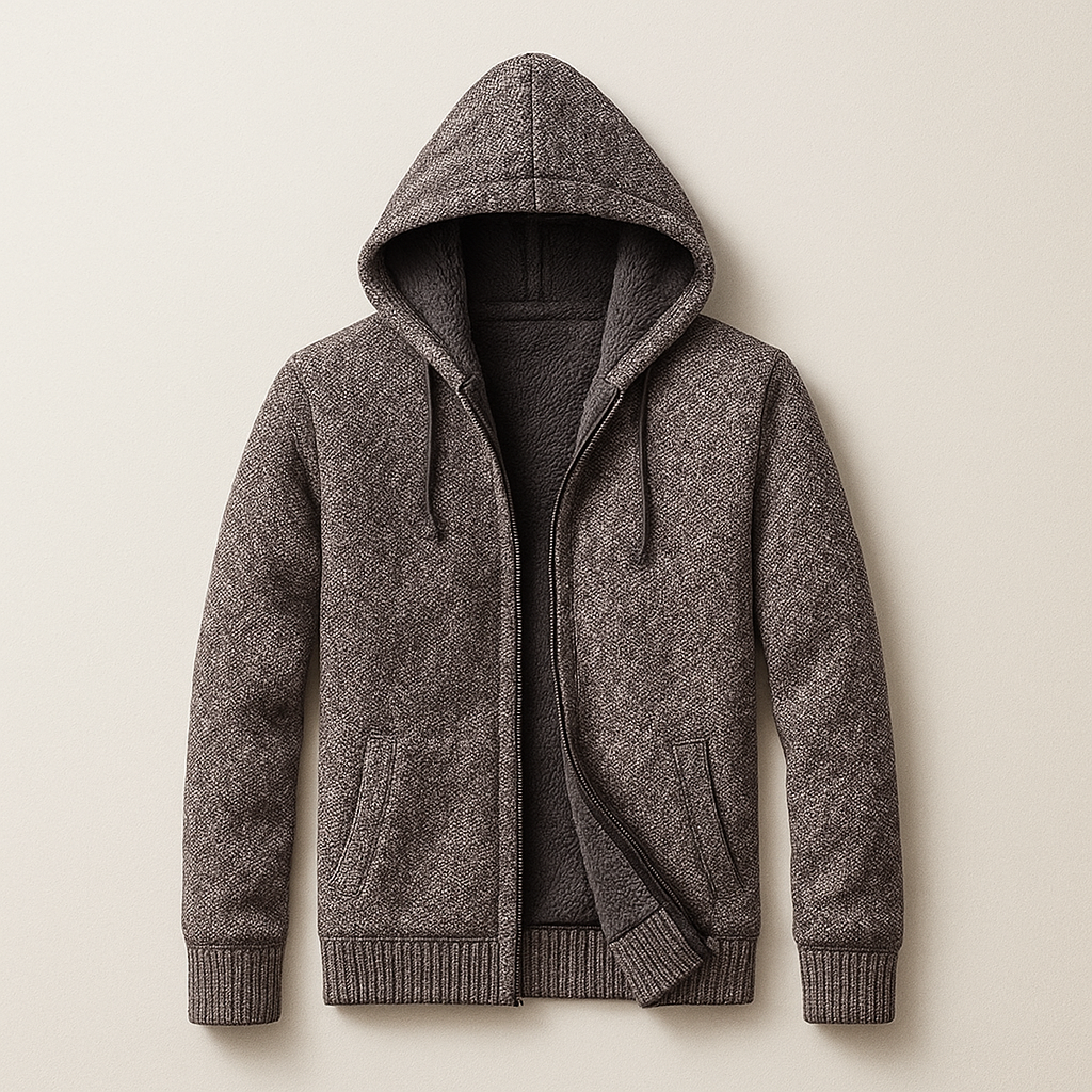 Marcello Knit Hooded Jacket