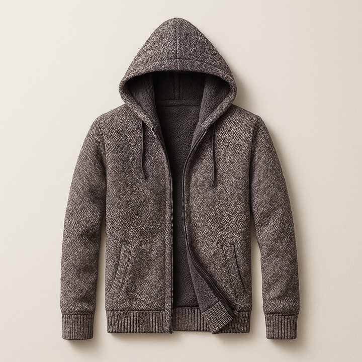 Marcello Knit Hooded Jacket