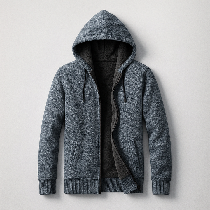 Marcello Knit Hooded Jacket