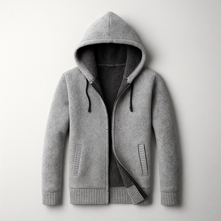 Marcello Knit Hooded Jacket