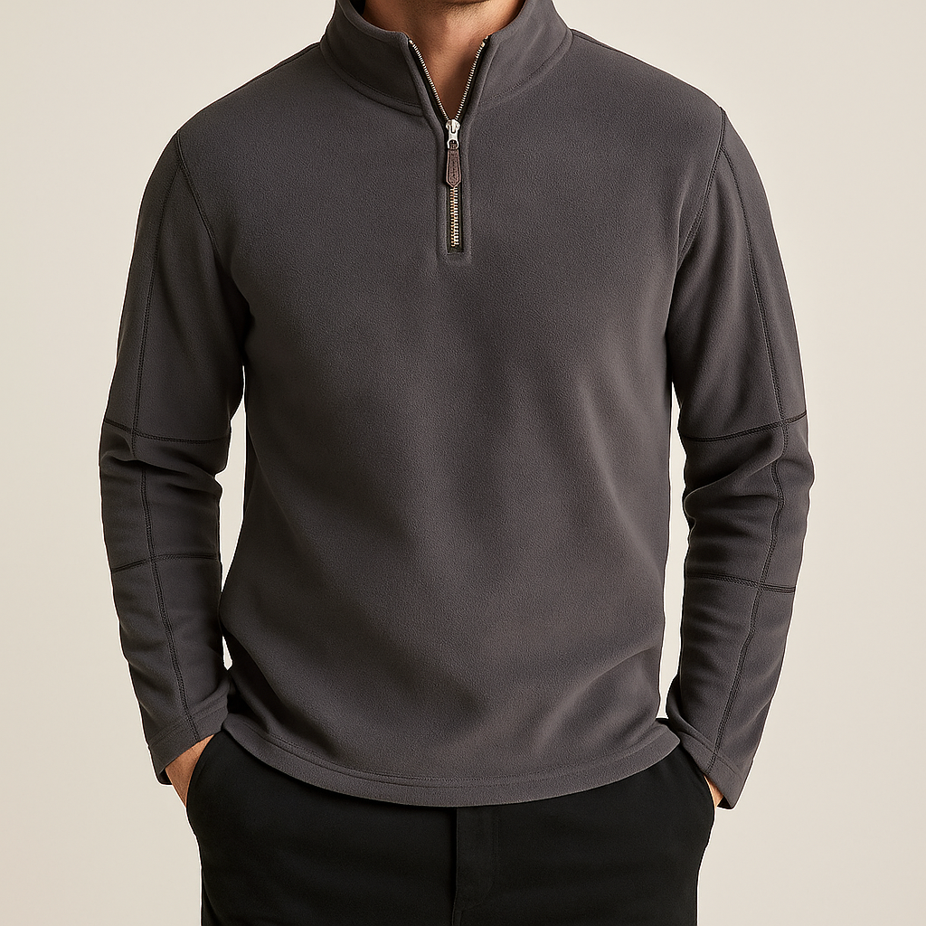 Mossaic Flecce Zip Pullover