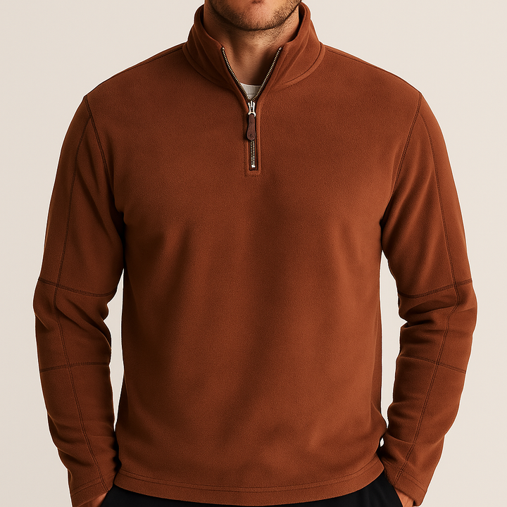 Mossaic Flecce Zip Pullover