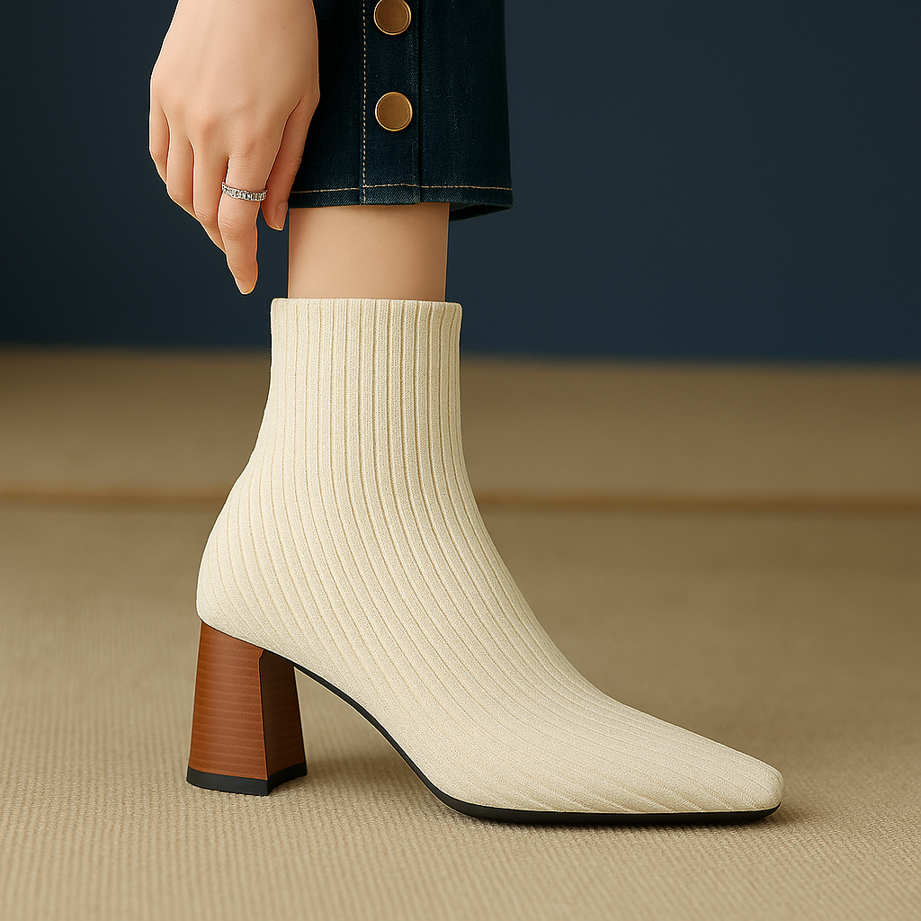 Mariana Sock Ankle Boots