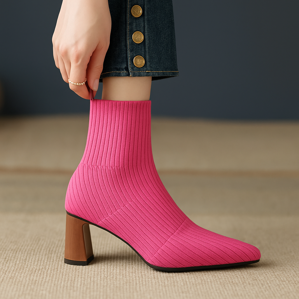 Mariana Sock Ankle Boots