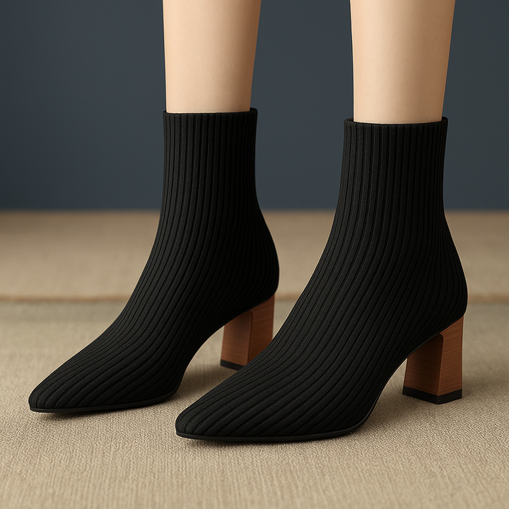 Mariana Sock Ankle Boots