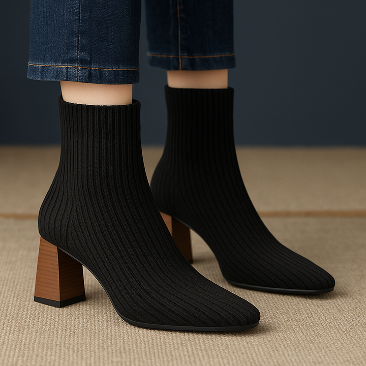 Mariana Sock Ankle Boots