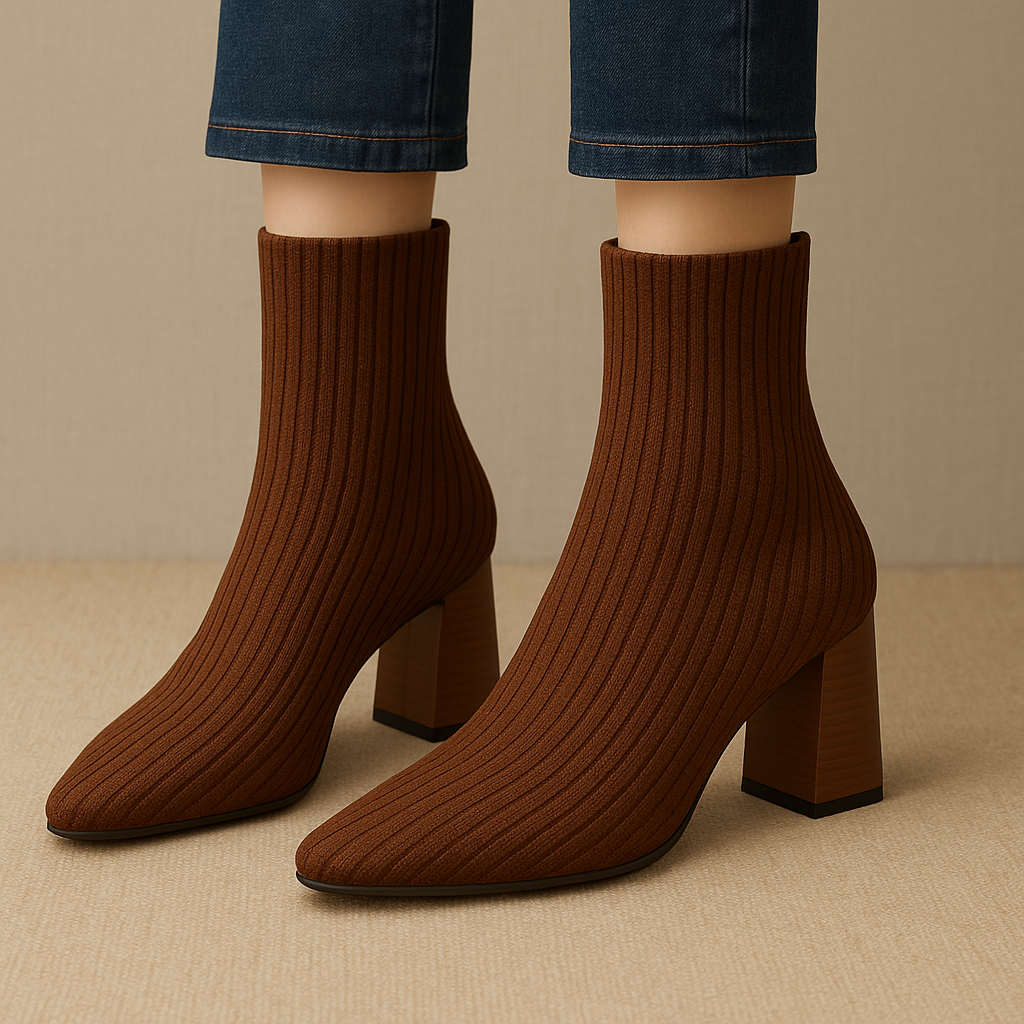 Mariana Sock Ankle Boots