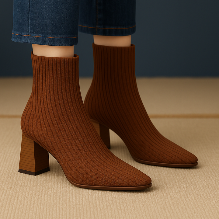 Mariana Sock Ankle Boots