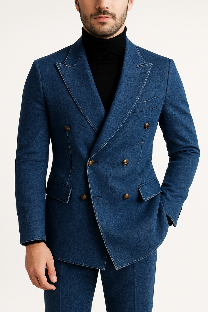 Brunello Double Breasted Blazer