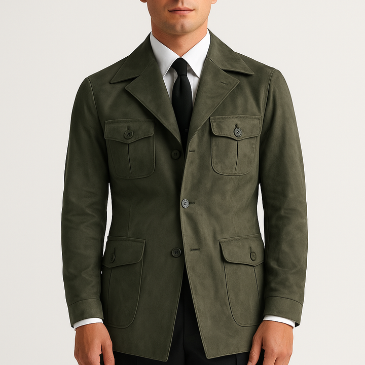 Houston Vintage Suede Blazer