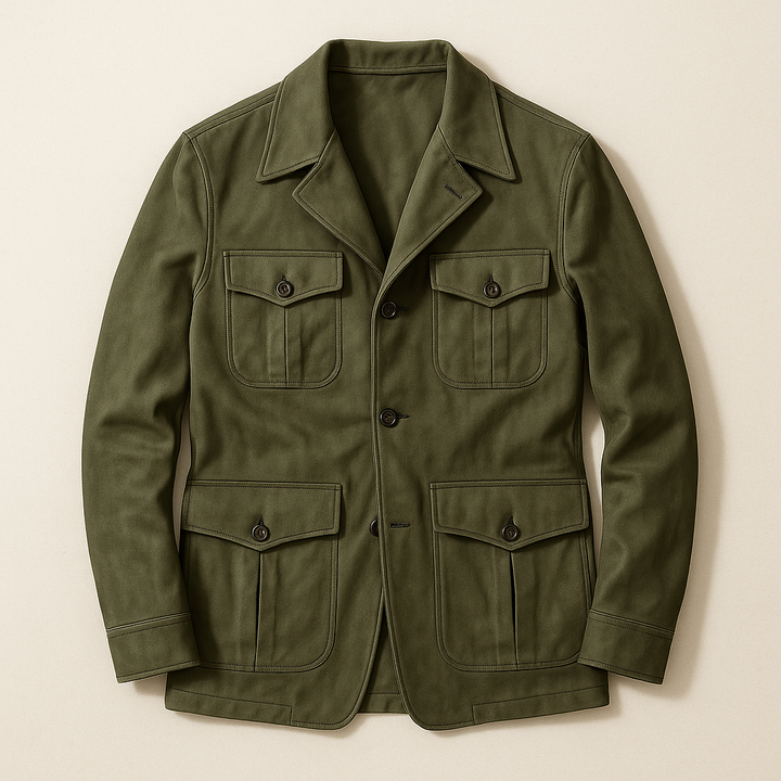 Houston Vintage Suede Blazer