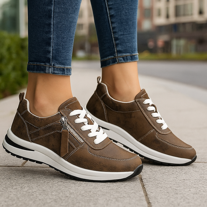 Rebella Leather Sneakers