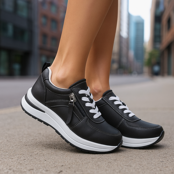 Rebella Leather Sneakers