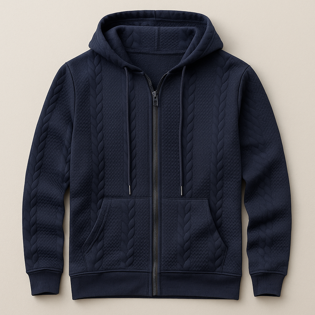 Carvello Jacqurad Knit Jacket