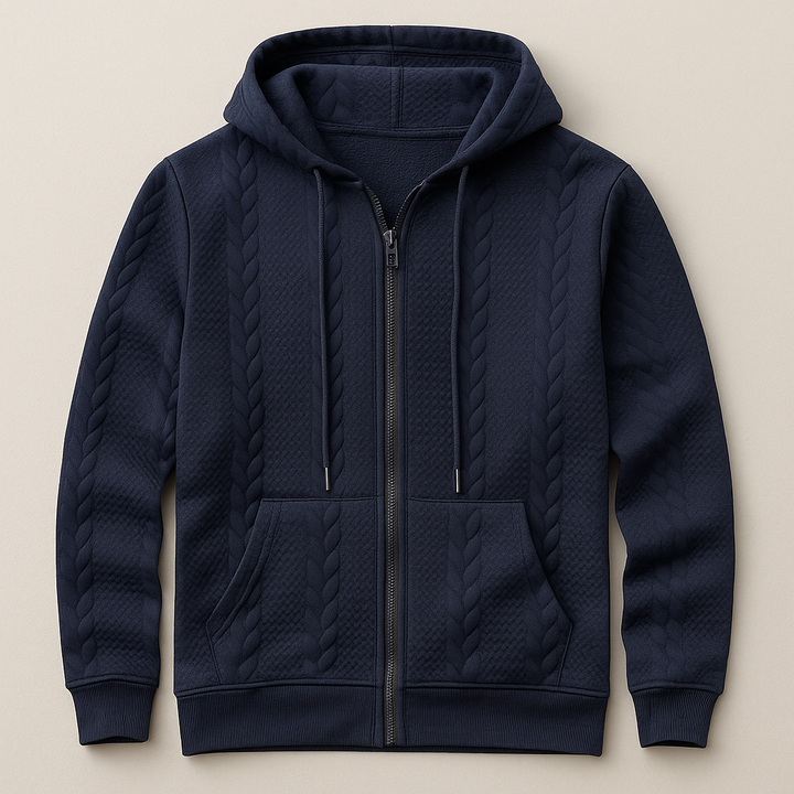 Carvello Jacqurad Knit Jacket