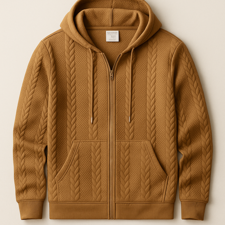 Carvello Jacqurad Knit Jacket