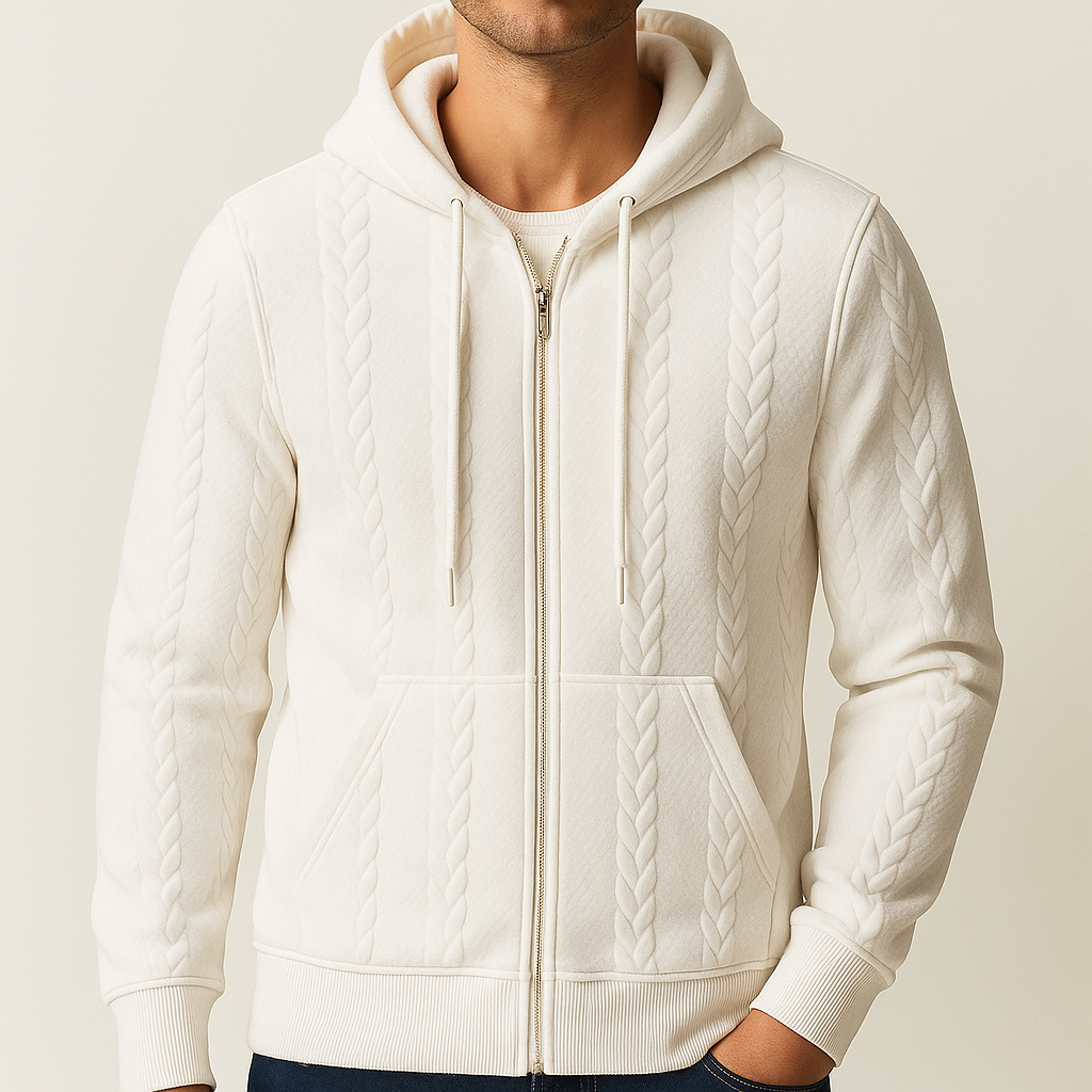 Carvello Jacqurad Knit Jacket