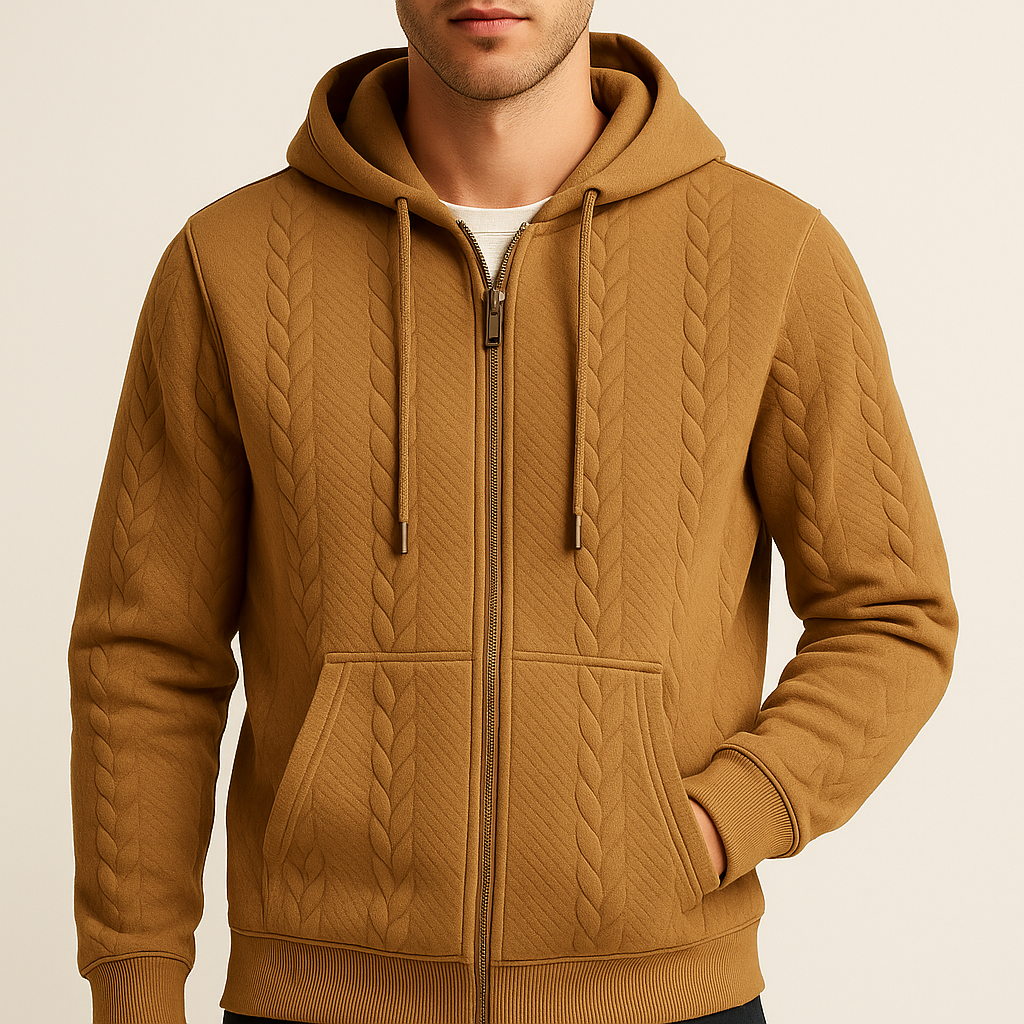 Carvello Jacqurad Knit Jacket