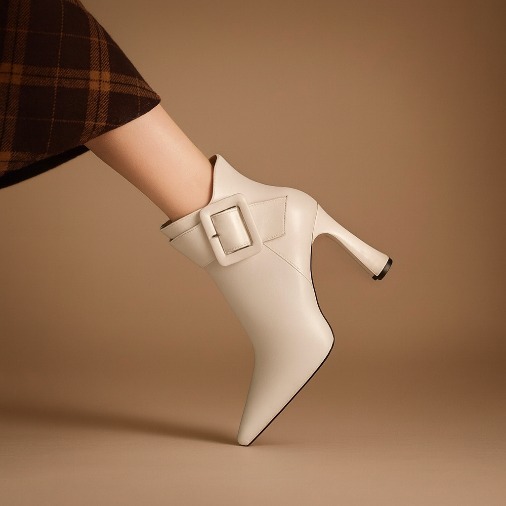 Clarke Leather Ankle Boots