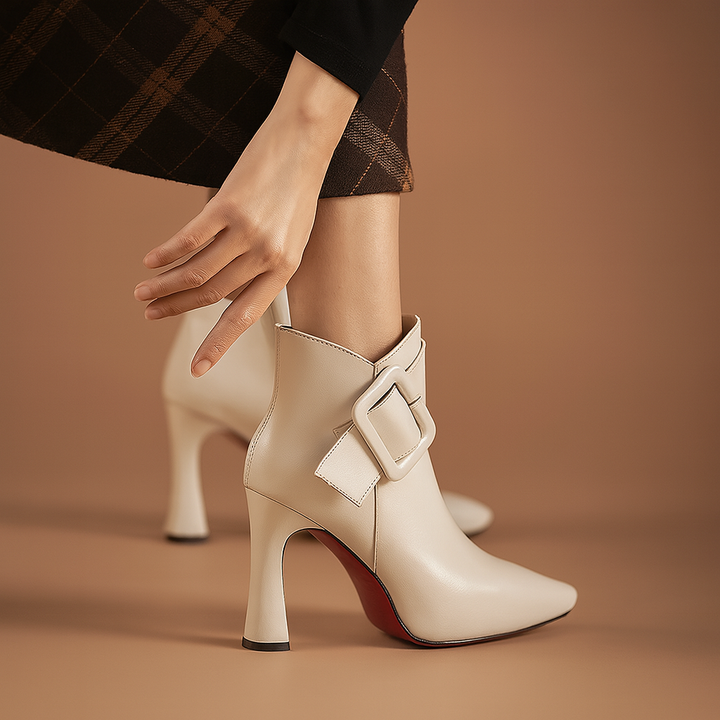 Clarke Leather Ankle Boots