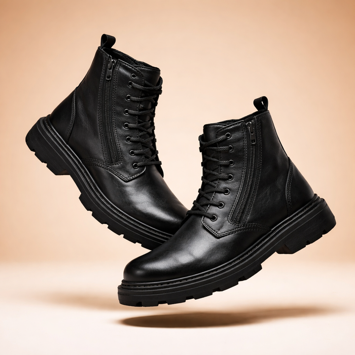 Lucciano Prestige Leather Boots