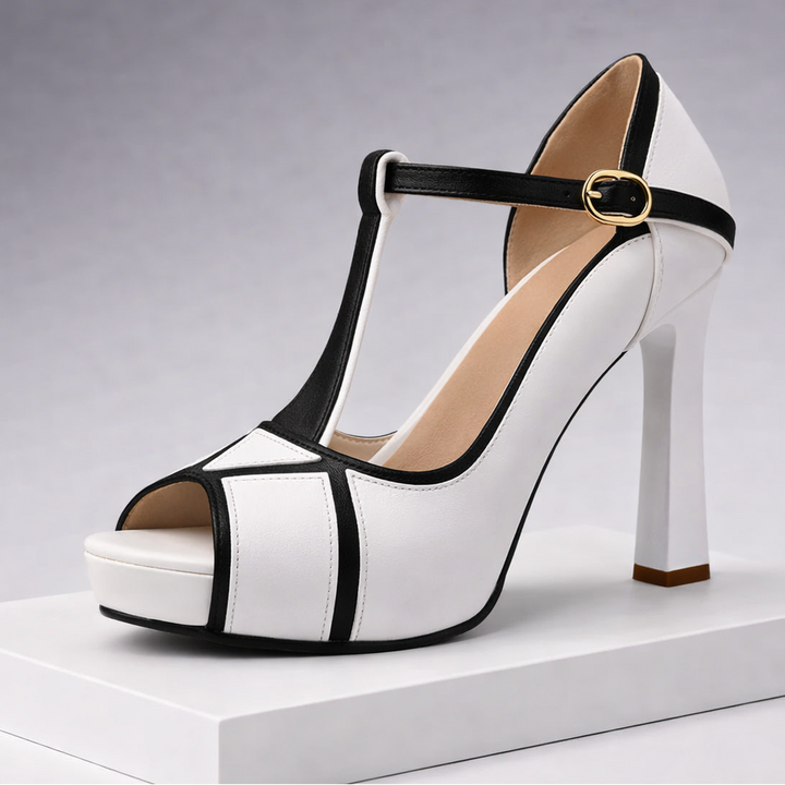 Vivenne Peep Toe Pumps