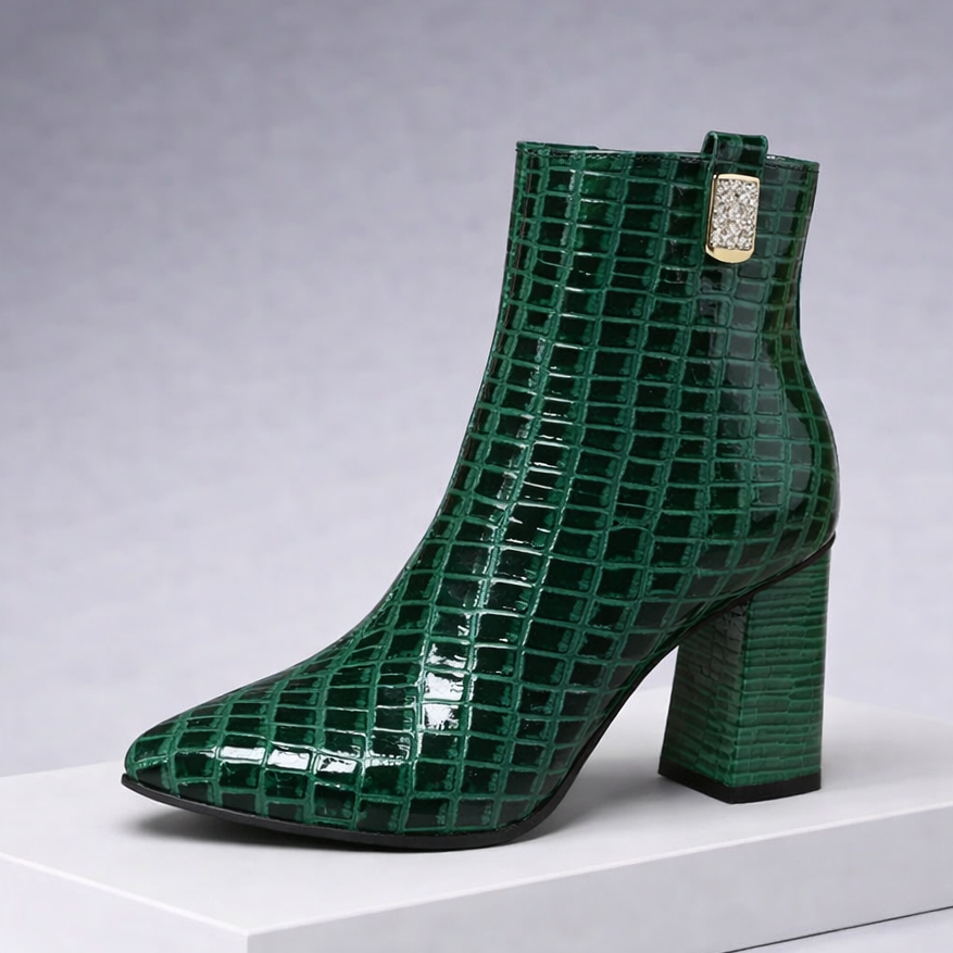 Aurelia Leather Ankle Boots