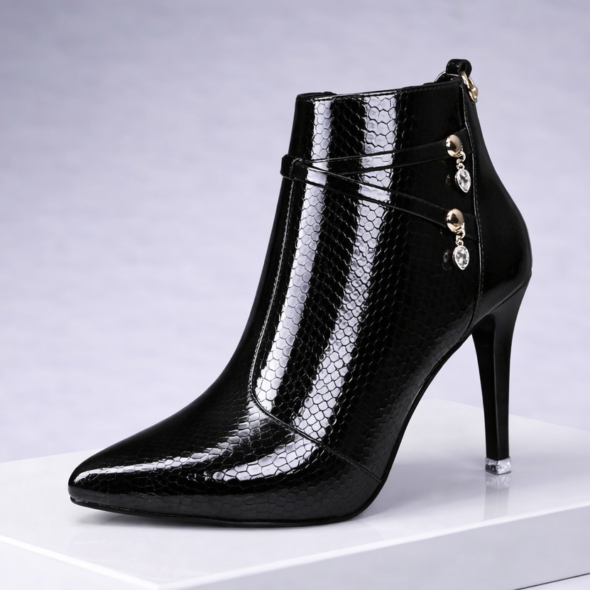 Marcella Leather Ankle Boots