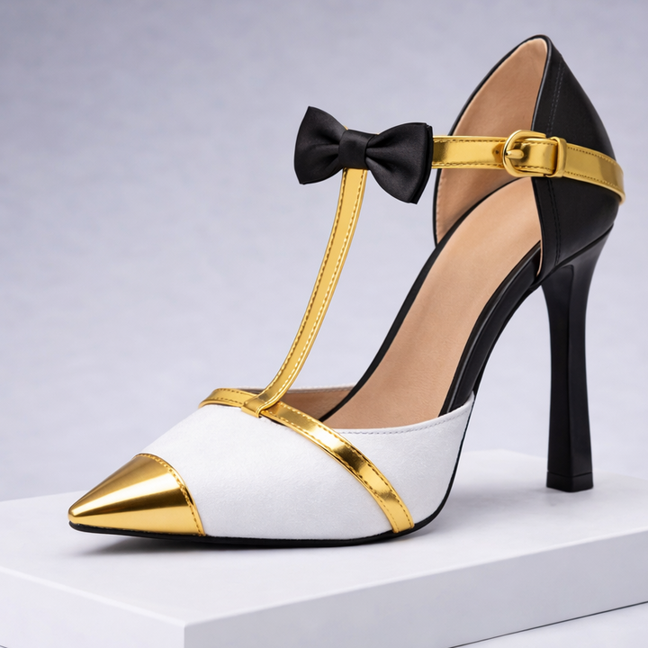 Dolce T-Strap High Heels