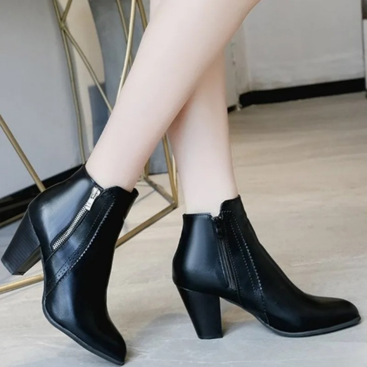 Madona Leather Ankle Boots