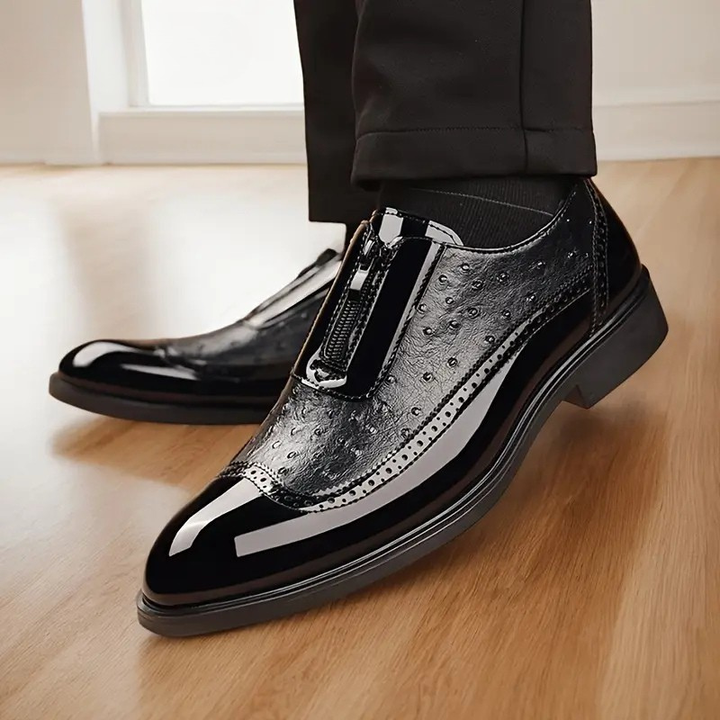 Lusso Ostrich Leather Shoes