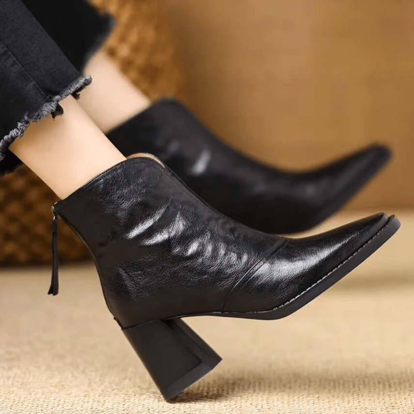Lavista Leather Ankle Boots