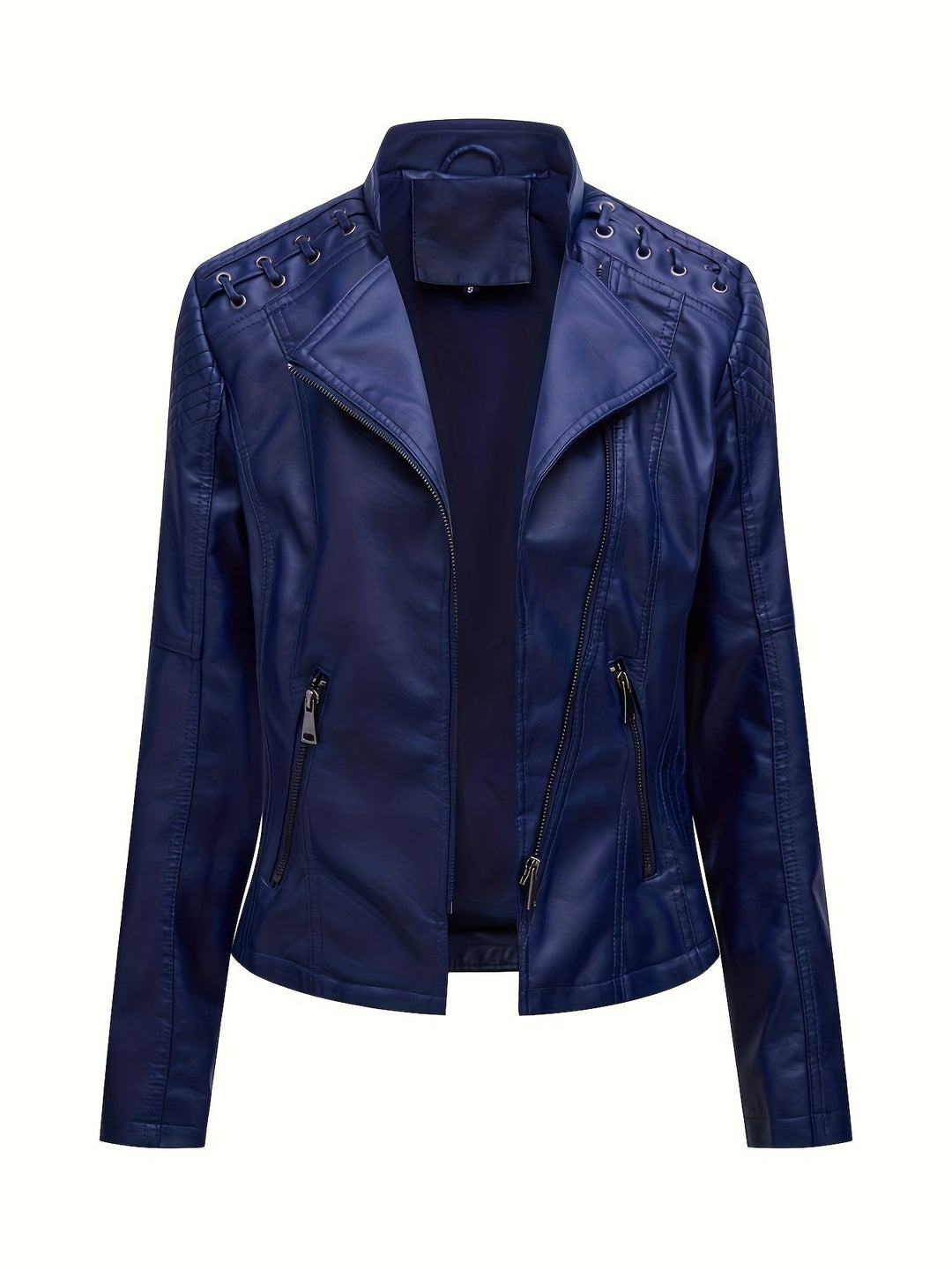 Verlan Asymmetric Zip Moto Jacket