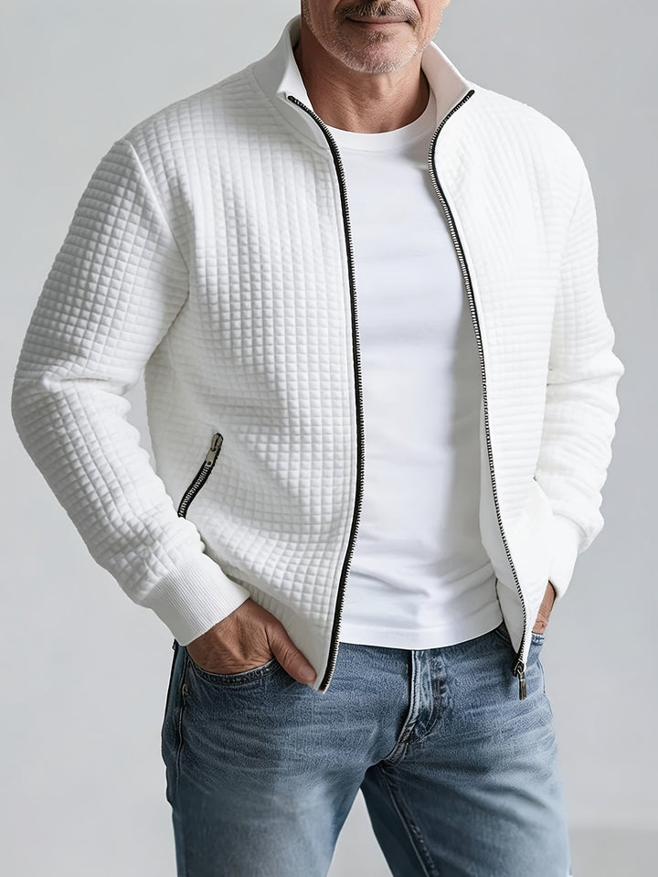 Gideon Stand-Collar Zip Jacket