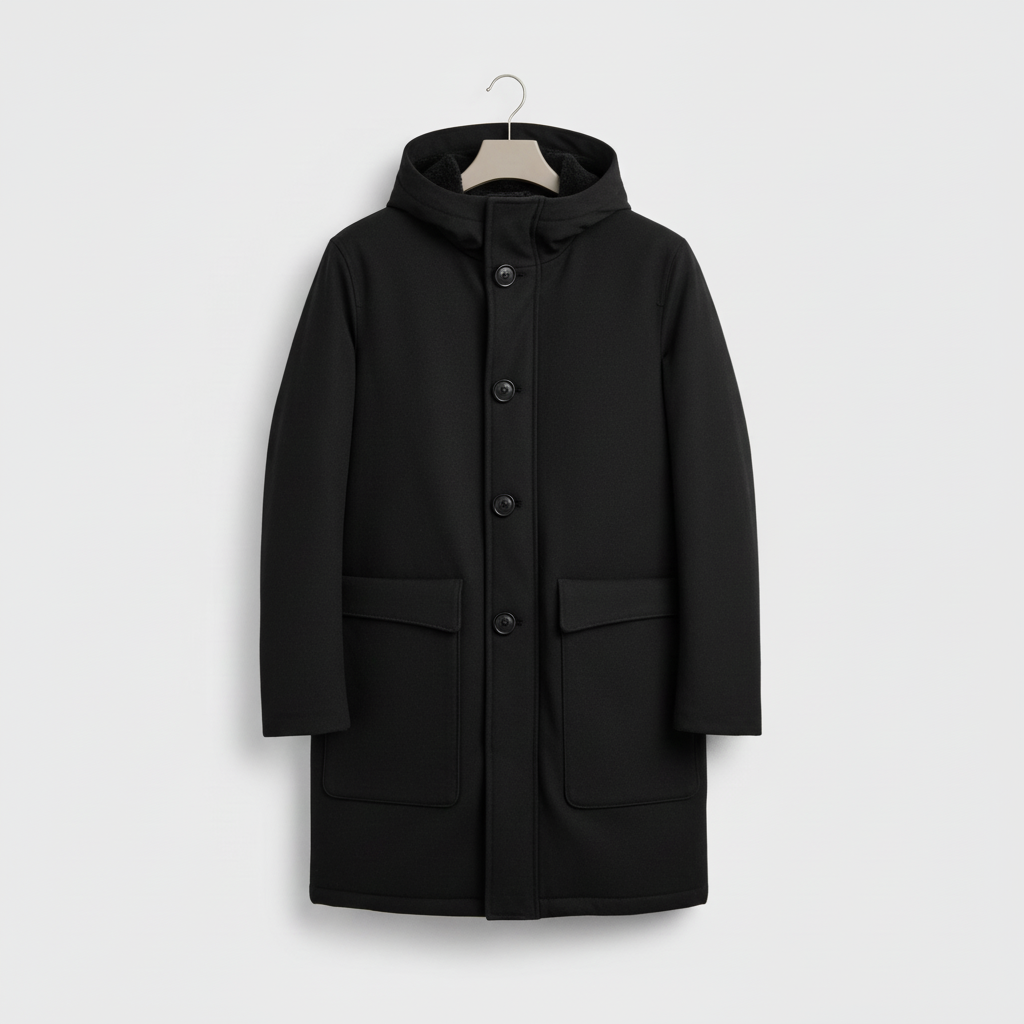 Marcello Fleece Hooded Coat